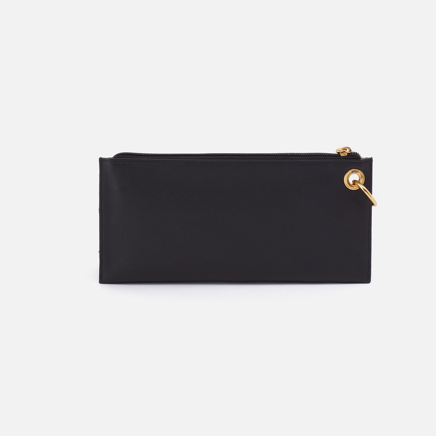 Vida Wristlet in Quilted Silk Napa Leather - Black