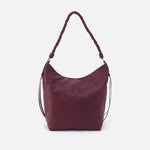 Lindley Hobo In Smooth Leather - Cordovan