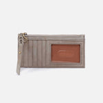 Carte Card Case in Nubuck Leather - Golden Granite