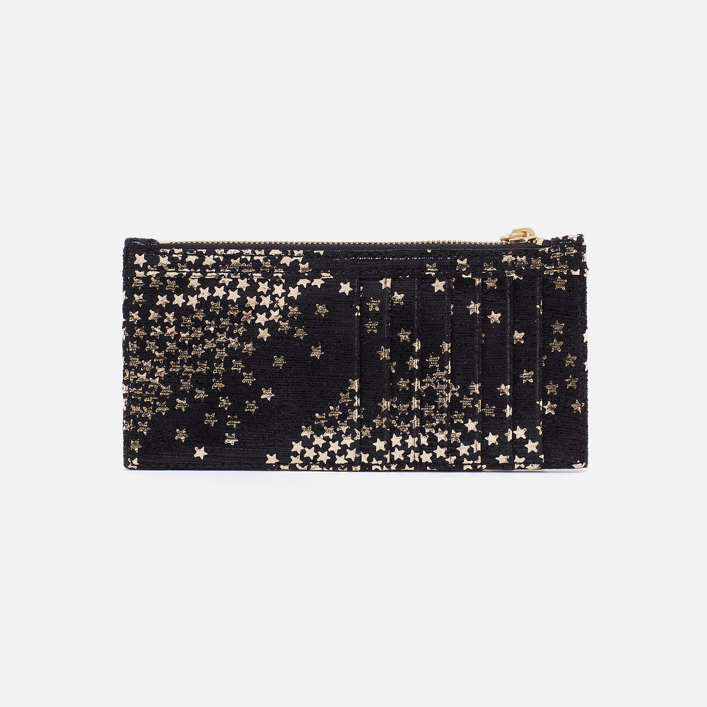 Carte Card Case in Printed Leather - Shooting Stars