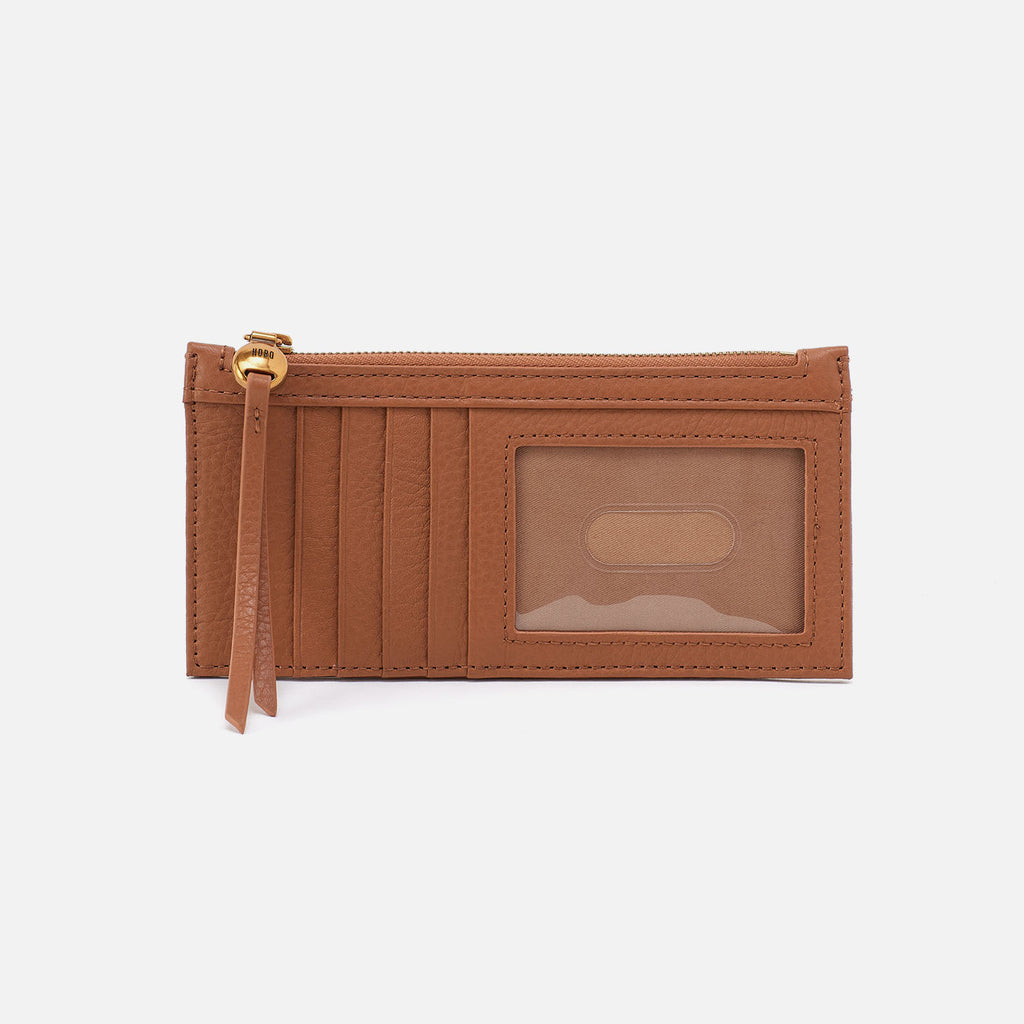 Carte Card Case in Pebbled Leather - Warm Honey – HOBO