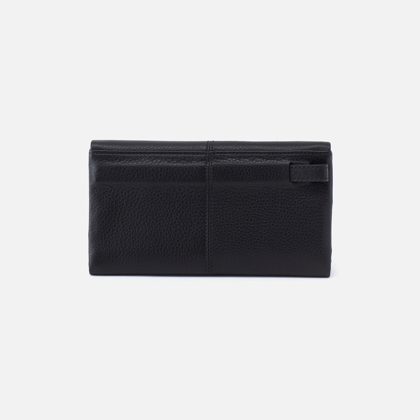 Keen Continental Wallet in Pebbled Leather - Black