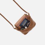 Fern Crossbody In Pebbled Leather - Timber Brown
