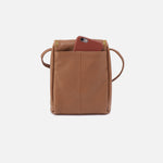 Fern Crossbody In Pebbled Leather - Timber Brown