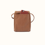 Fern Crossbody in Pebbled Leather - Timber Brown
