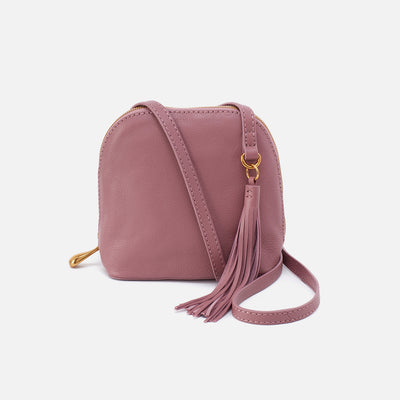 Nash Crossbody in Pebbled Leather - Mauve