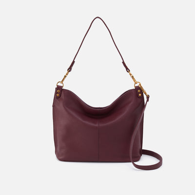 Pier Shoulder Bag in Pebbled Leather - Mulberry Glaze