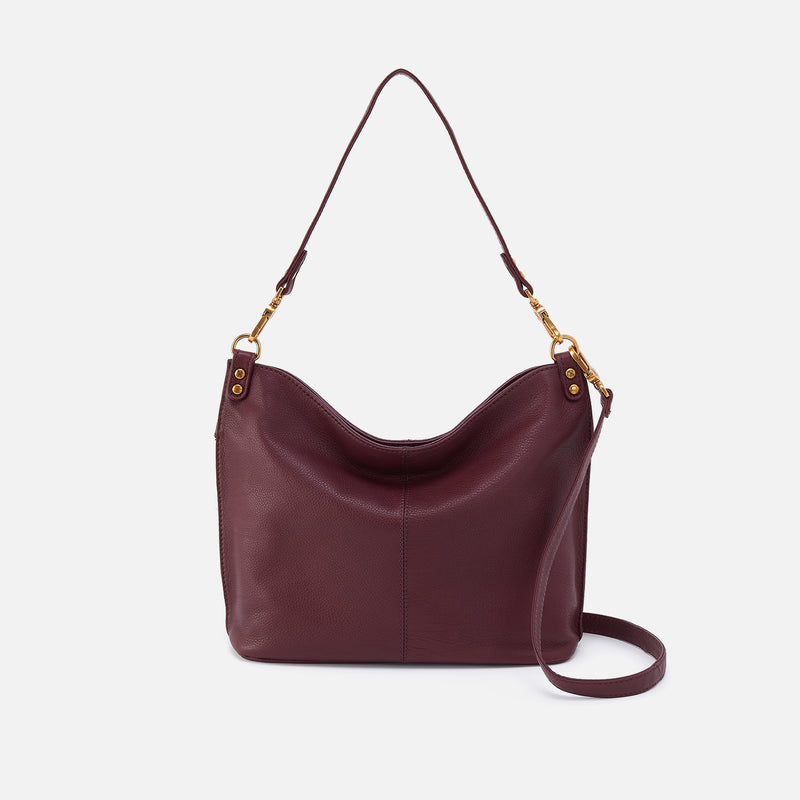 Pier Shoulder Bag in Pebbled Leather - Mulberry Glaze