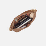 Pier Shoulder Bag In Pebbled Leather - Timber Brown