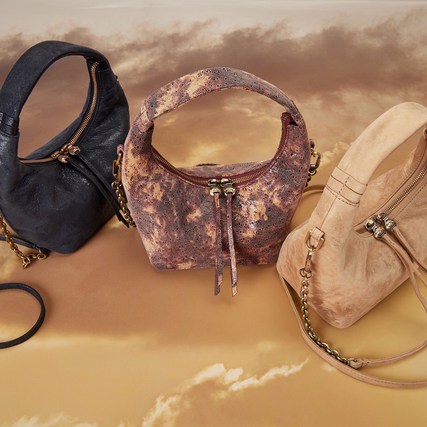 HOBO Leather Crossbody Bag