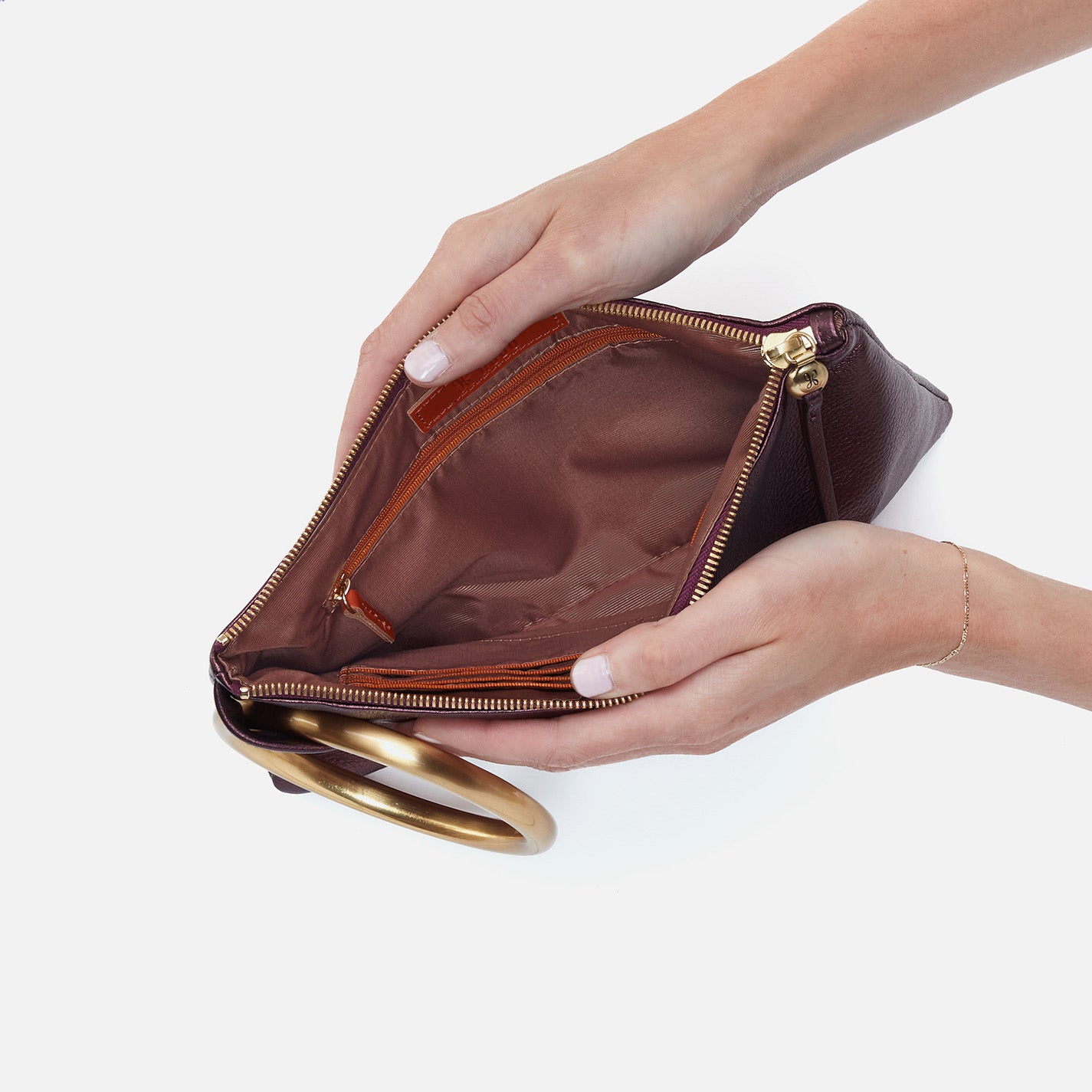 Plum clutch store