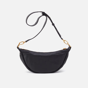 Knox Sling in Pebbled Leather - Black