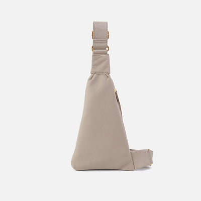 Bodhi Sling in Pebbled Leather - Taupe