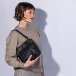 Starr Convertible Shoulder In Pebbled Leather