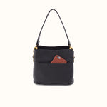 Starr Convertible Shoulder In Pebbled Leather
