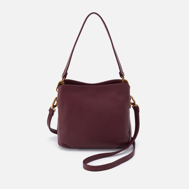 Starr Convertible Shoulder Bag in Pebbled Leather - Mulberry Glaze
