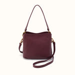 Starr Convertible Shoulder in Pebbled Leather - Mulberry Glaze- FOL