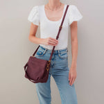 Starr Convertible Shoulder Bag in Pebbled Leather - Mulberry Glaze
