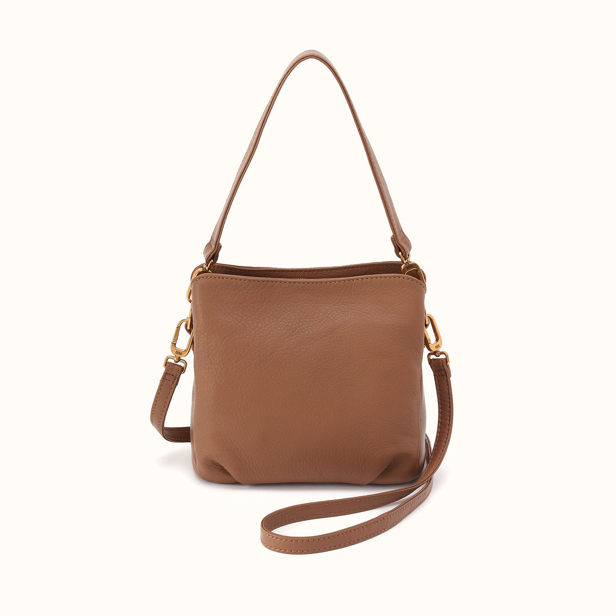 Starr Convertible Shoulder In Pebbled Leather