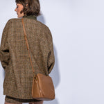 Starr Convertible Shoulder In Pebbled Leather