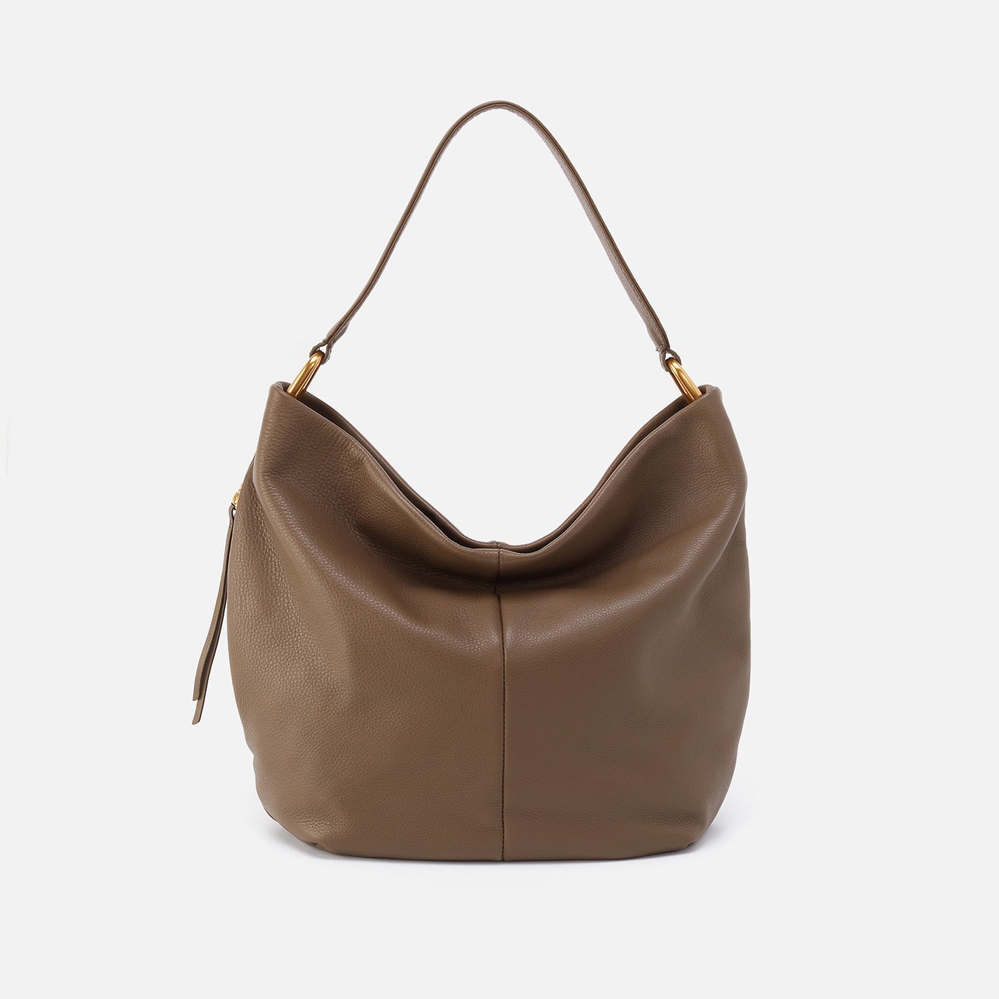 Harley Hobo In Pebbled Leather Dark Elm HOBO