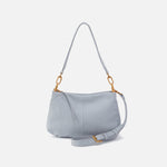 Advance Shoulder Bag in Pebbled Leather - Indigo Cloud