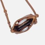 Lexi Crossbody in Pebbled Leather - Timber Brown