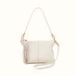 Kori Crossbody Shoulder in Pebbled Leather - Coastal Cloud- FOL