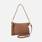 Kori Crossbody In Pebbled Leather - Timber Brown