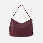 Kori Hobo in Pebbled Leather - Mulberry Glaze