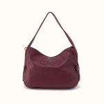 Kori Hobo in Pebbled Leather - Mulberry Glaze