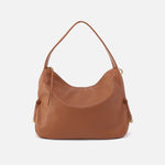 Kori Hobo in Pebbled Leather - Warm Honey