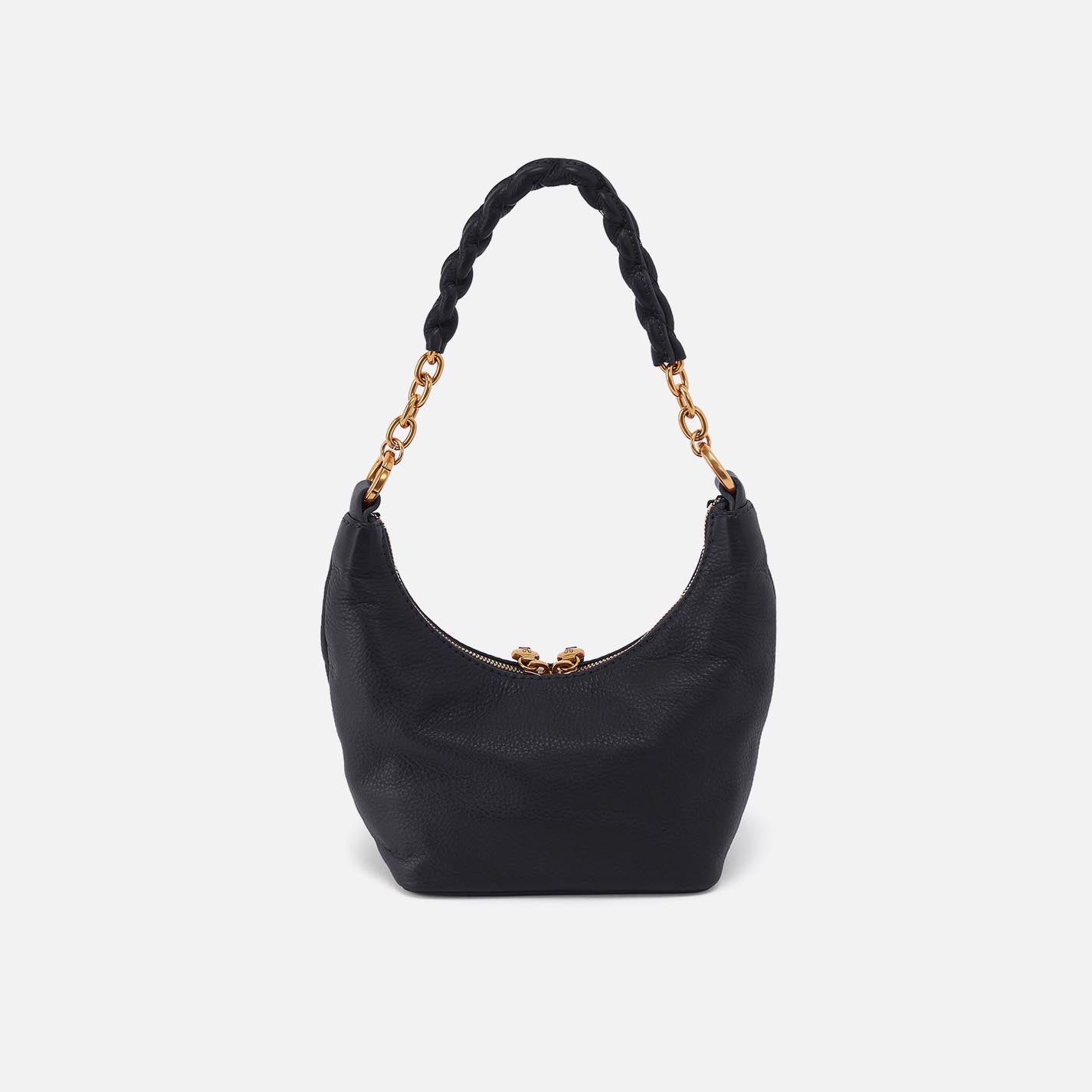 Astrid Small Crossbody in Pebbled Leather - Black – HOBO