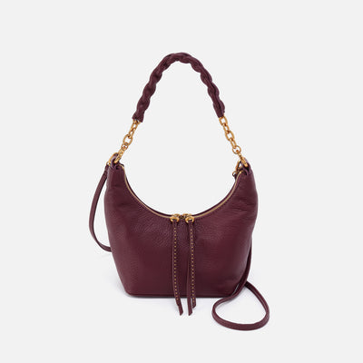 Astrid Small Crossbody in Pebbled Leather - Mulberry Glaze
