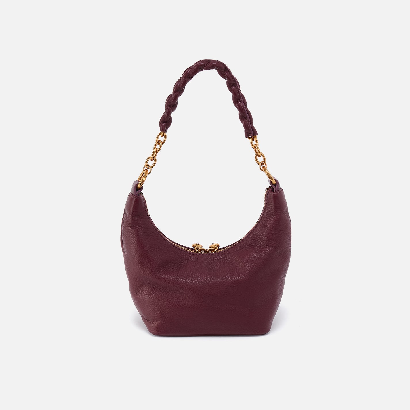 Astrid Small Crossbody in Pebbled Leather - Mulberry Glaze – HOBO
