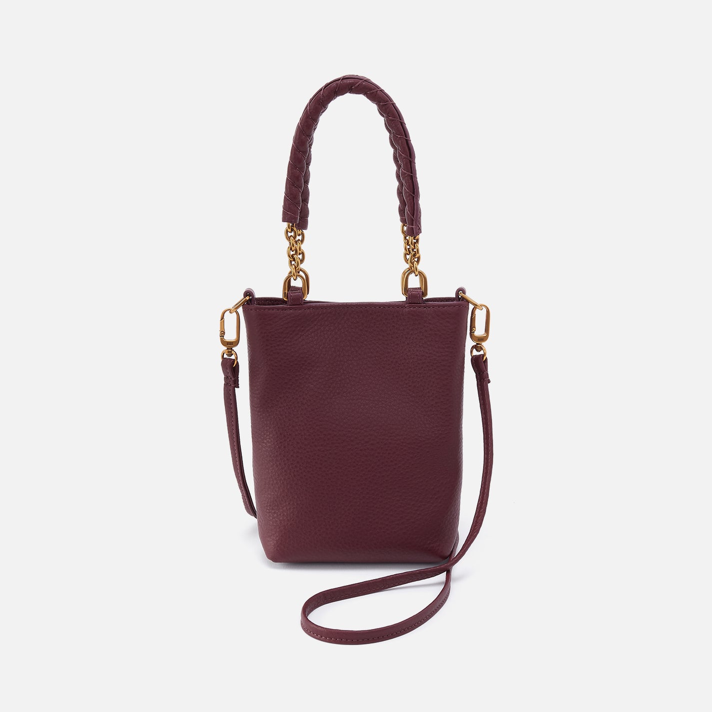 Tennessee Mini Bag in Pebbled Leather - Mulberry Glaze – HOBO