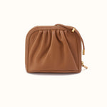 Isabelle Crossbody In Pebbled Leather - Timber Brown