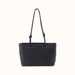 Studio Softie Tote In Pebbled Leather - Black
