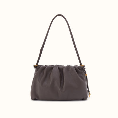Isabelle Shoulder In Pebbled Leather - Hearthstone