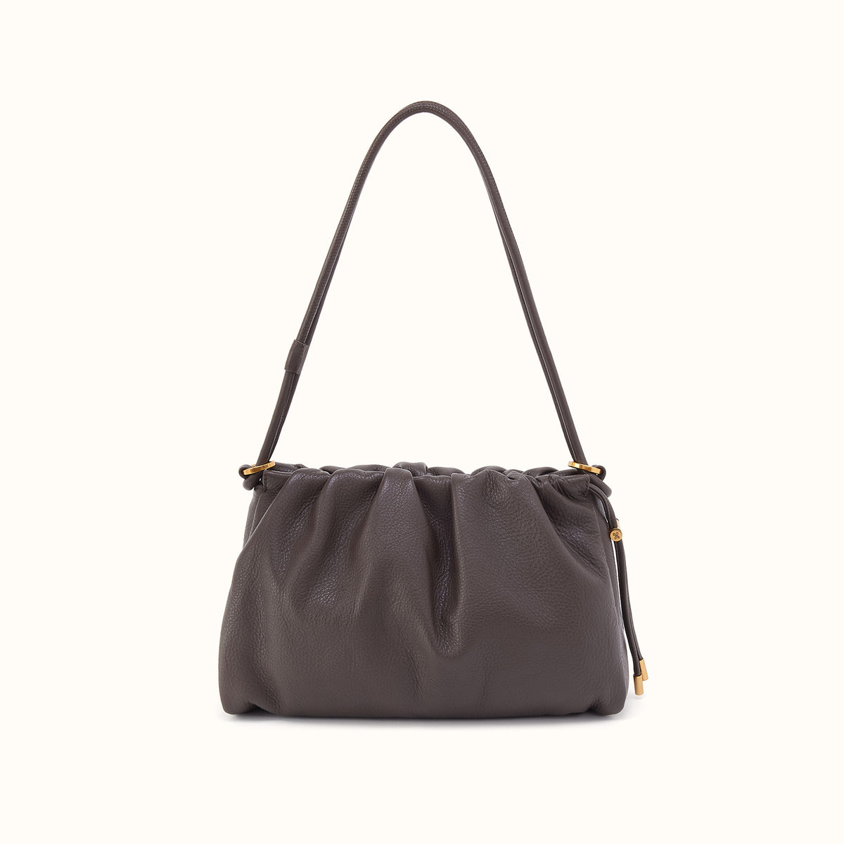 Isabelle Shoulder In Pebbled Leather
