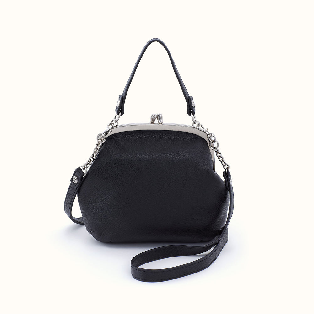 Alba Frame Crossbody In Pebbled Leather