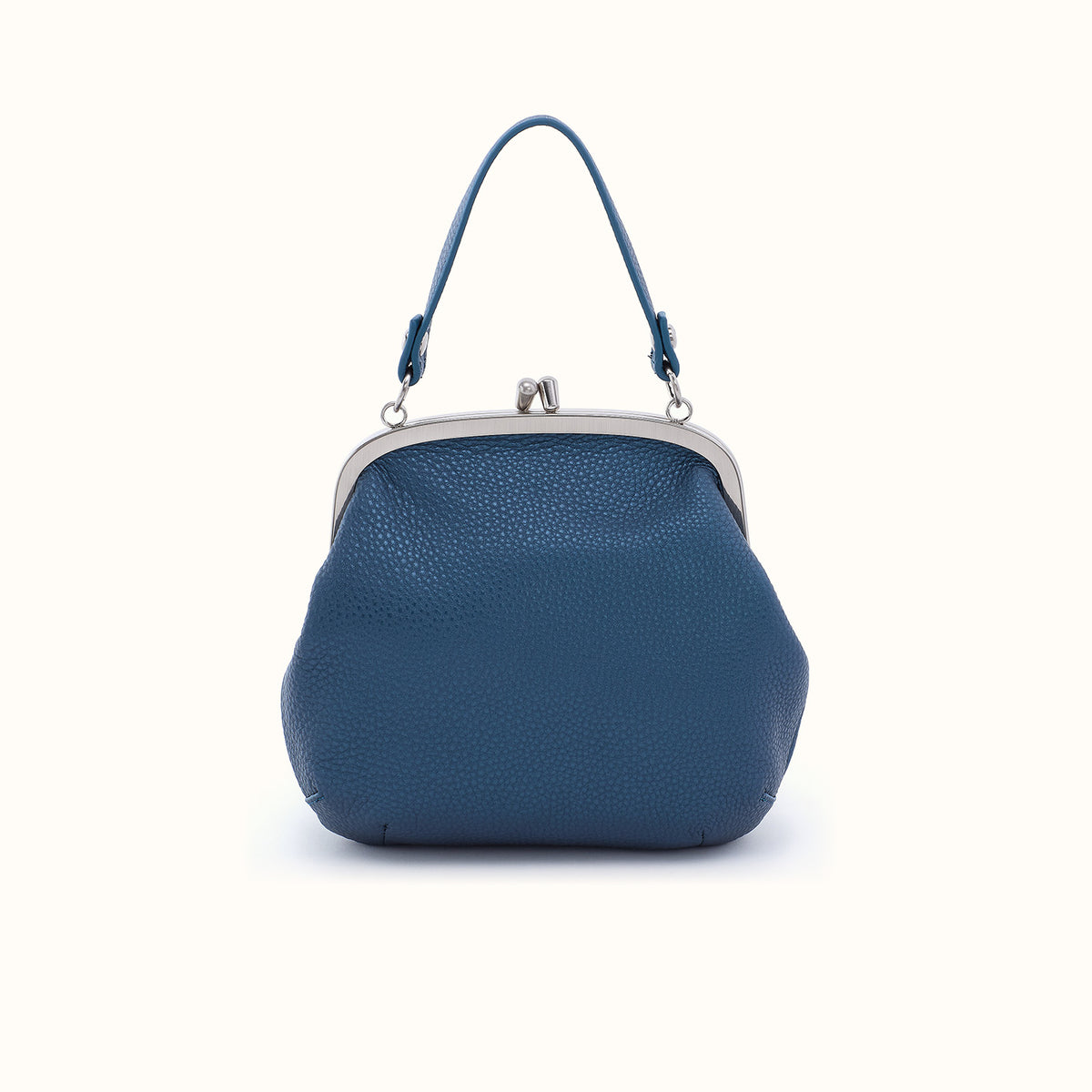 Alba Frame Crossbody In Metallic Leather