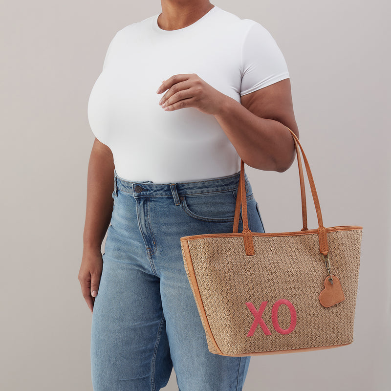 All That Tote In Woven Straw - Meadow Woven Straw