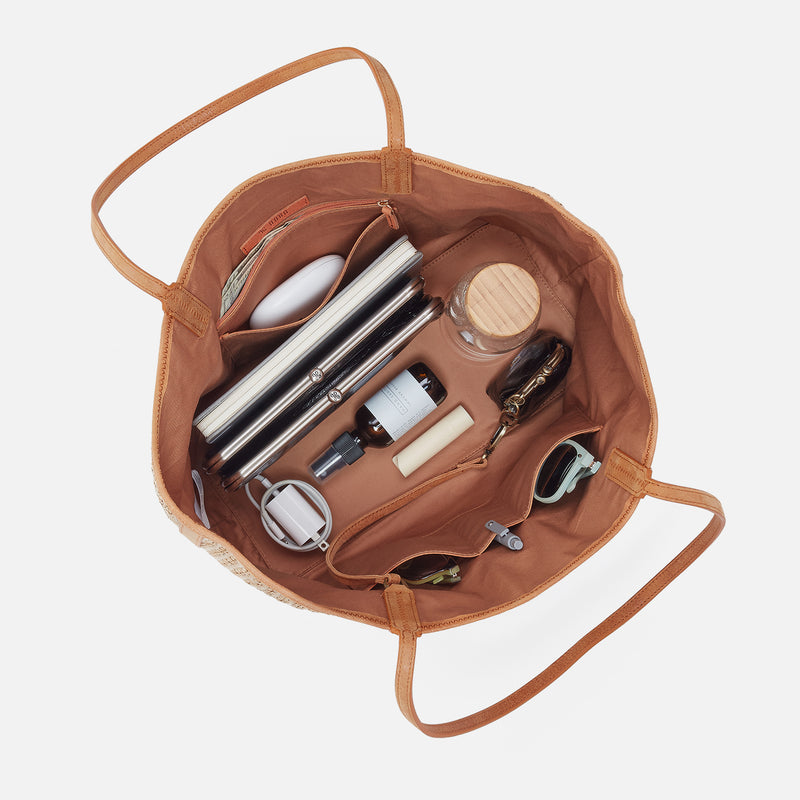 All That Tote In Woven Straw - Meadow Woven Straw