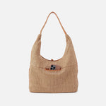 La Jolla Hobo In Woven Straw - Meadow Woven Straw