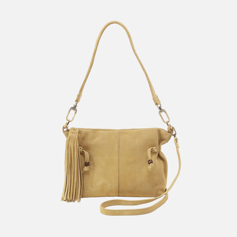 Kori Crossbody in Suede Leather - Twilight Fern