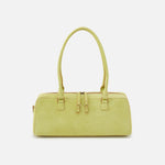 Sadie Satchel in Suede Leather - Limelight