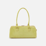 Sadie Satchel in Suede Leather - Limelight