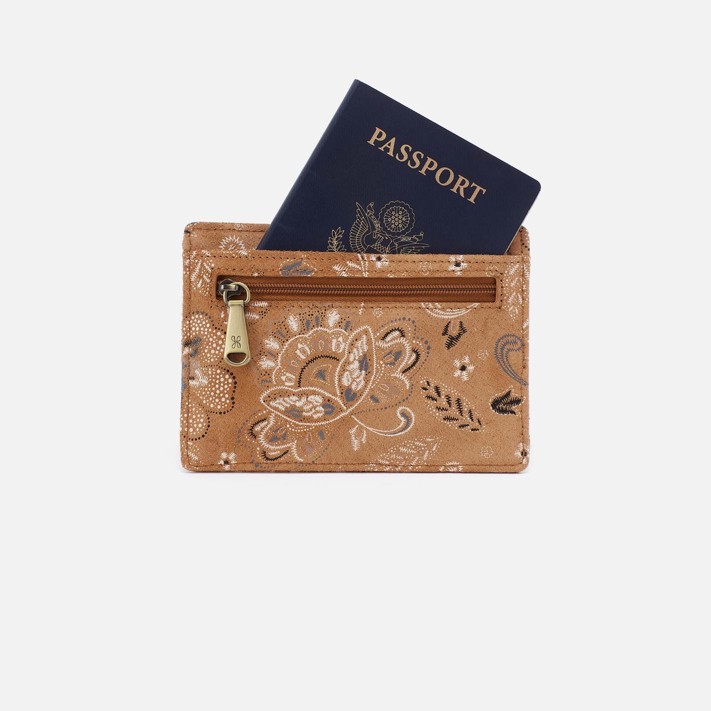 (取寄) ホーボー レディース ユーロ スライド カード ケース HOBO women Euro Slide Card Case Country Road Bloom Euro Slide Card Case in Printed Leather - Country Road Bloom – HOBO