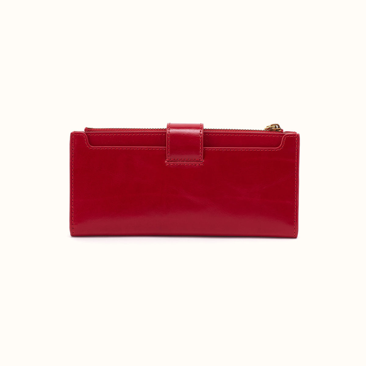 Dunn Continental Wallet In Polished Leather